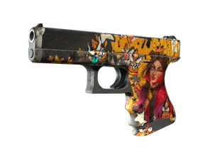 Glock-18 | Королева пуль (Закалённое в боях)